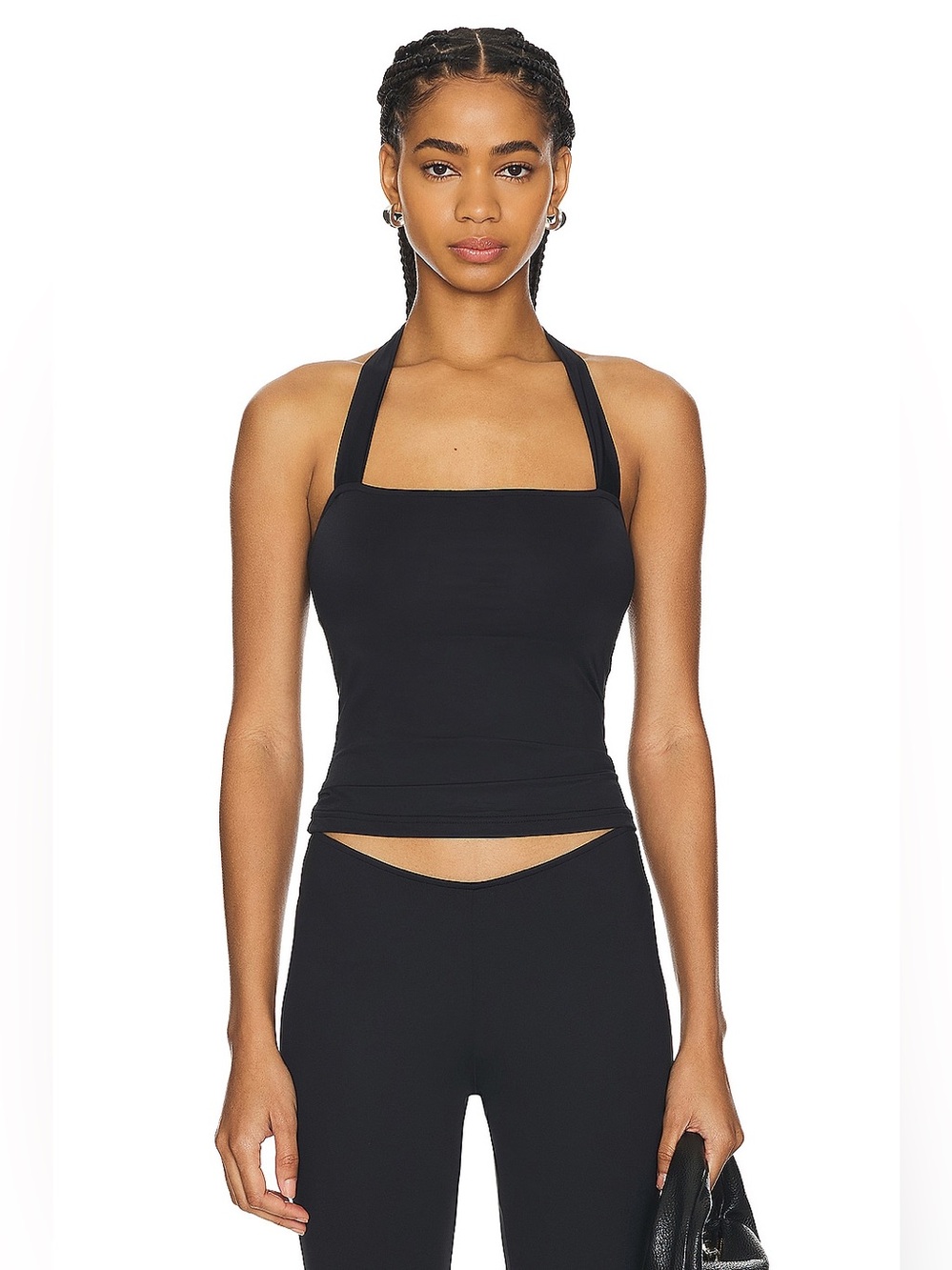 Lioness Black Rouje Halter Top (Size Large)